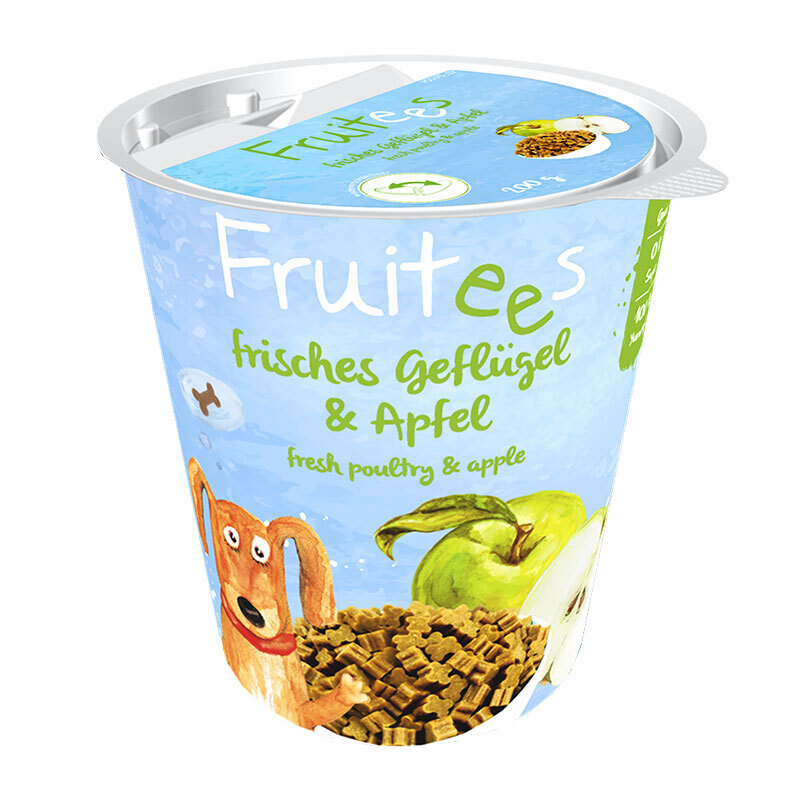 bosch Snacks bosch Fruitees Banane 4x200g frisches Geflügel und Apfel