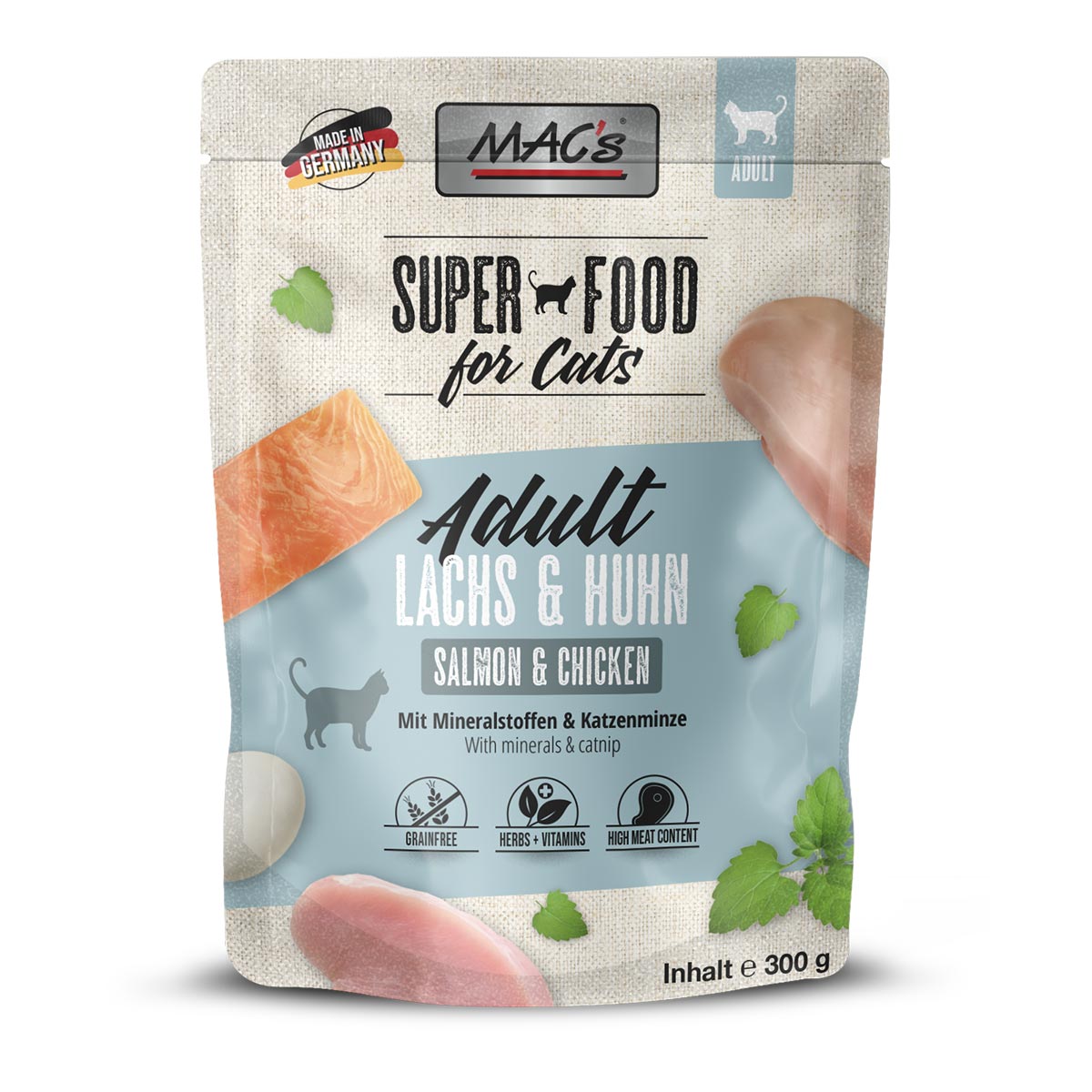 MAC's Cat Pouch Lachs & Huhn günstig kaufen bei ZooRoyal