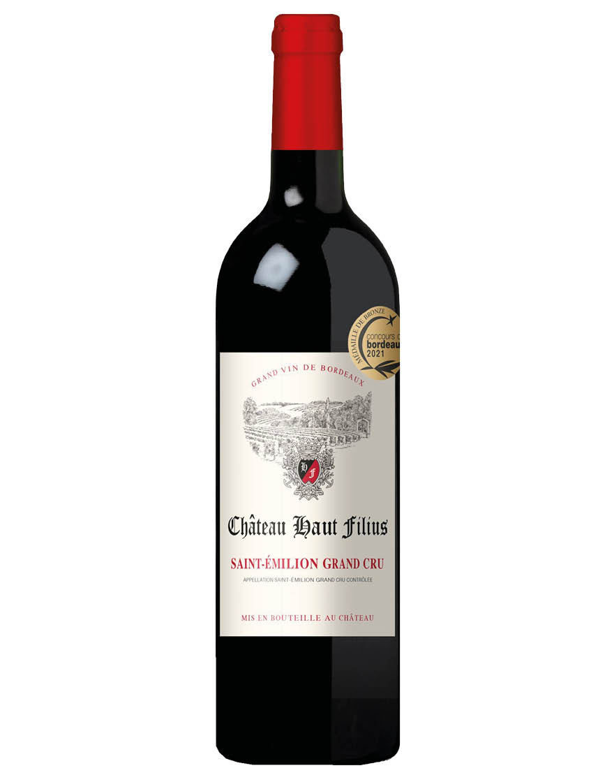 Saint-Émilion AOC Grand Cru 2019 Château Haut Filius 0,75 ℓ