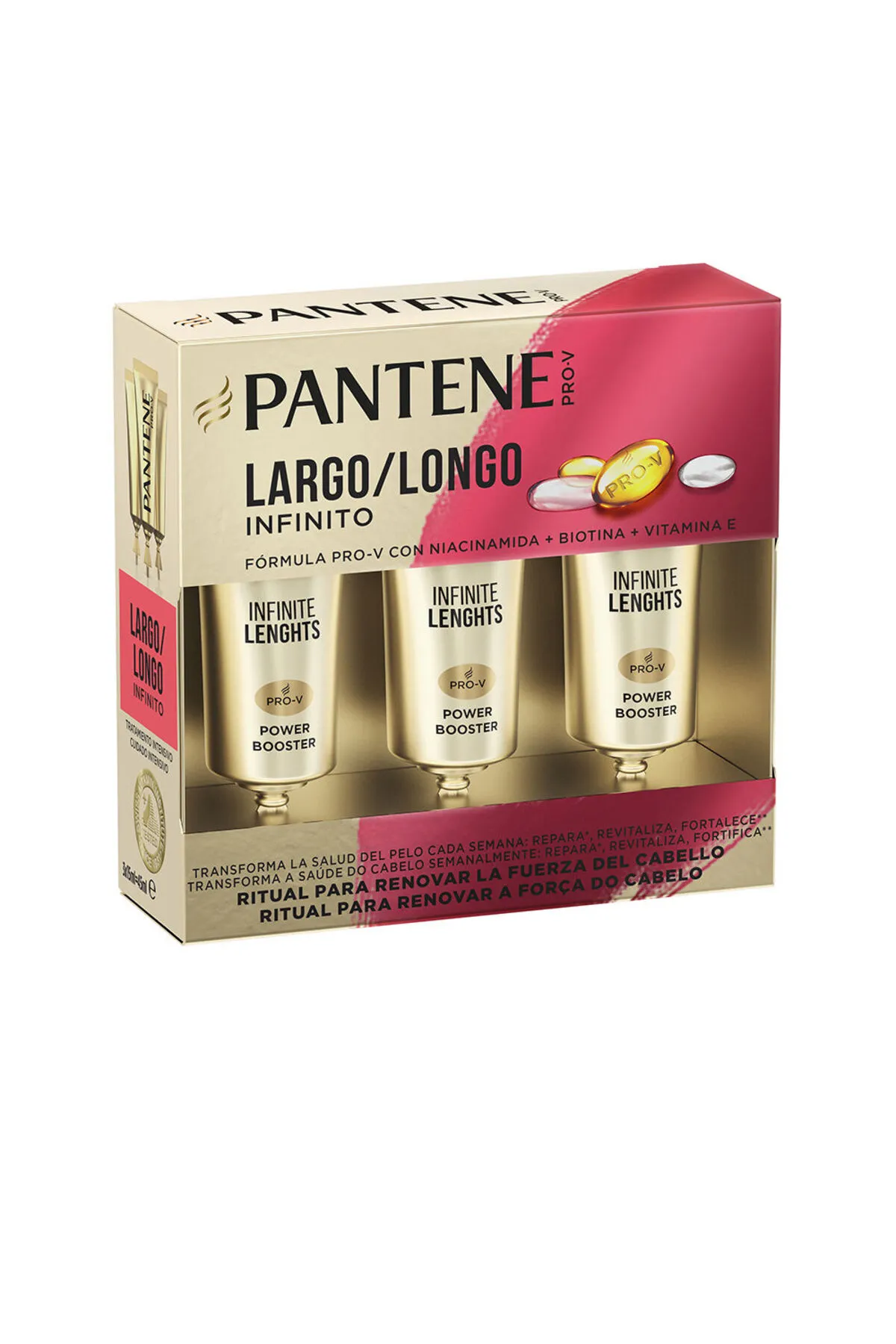 Pantene  Unendliche Länge Ampullen 3 X Pantene 15 ml