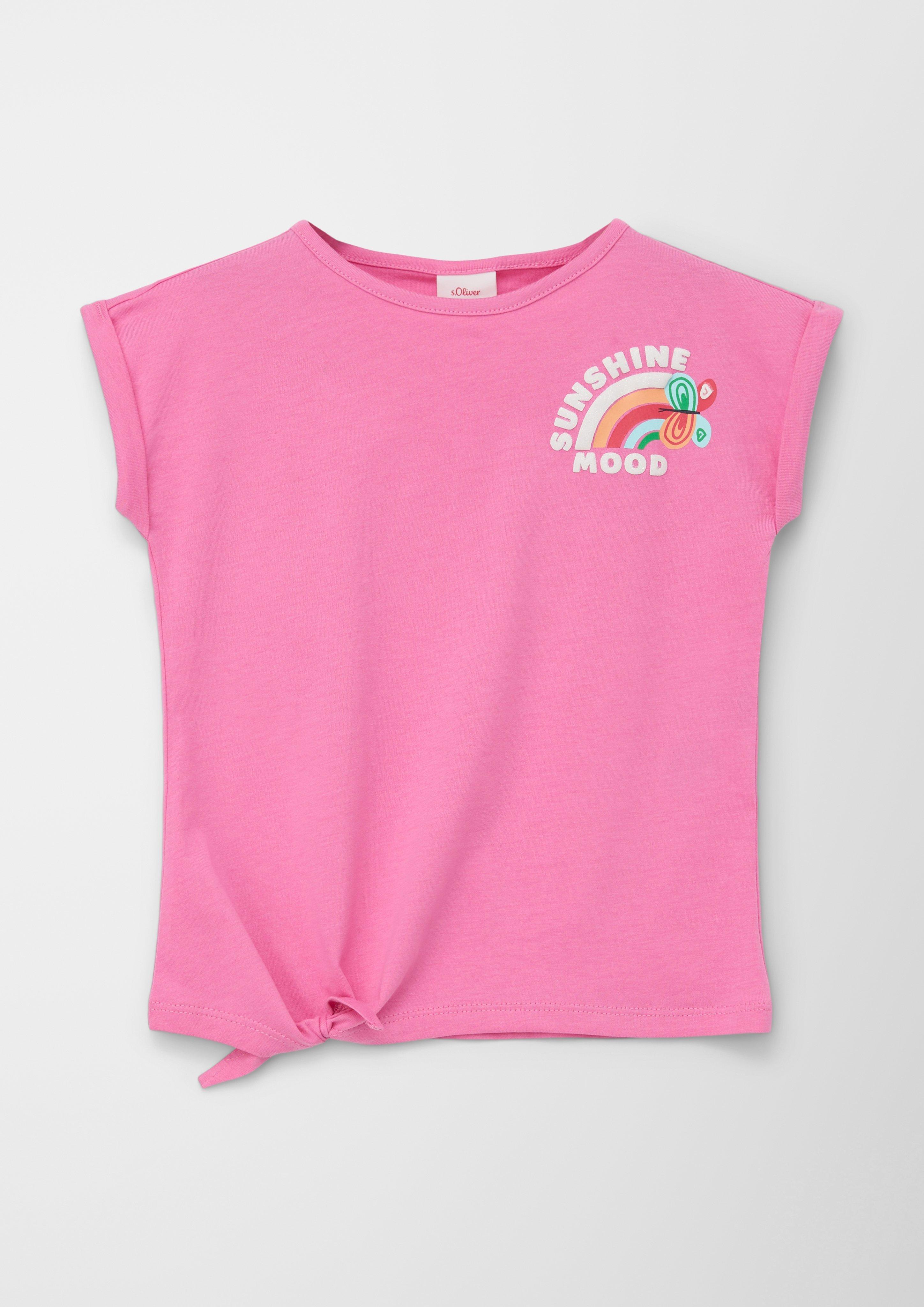 T-Shirt mit Knotendetail  2130397-4419