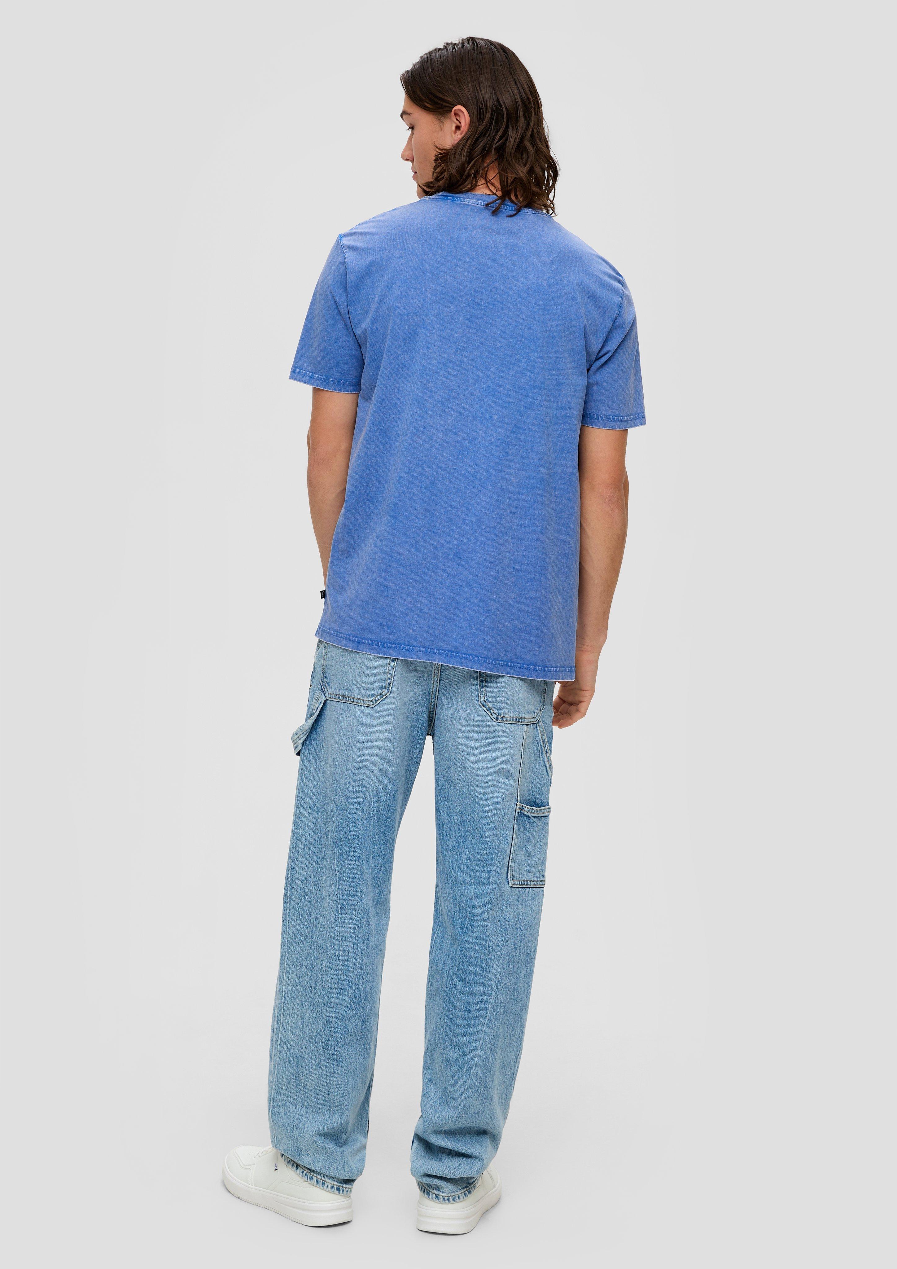 Baumwollshirt mit Garment Dye  2138577-5539