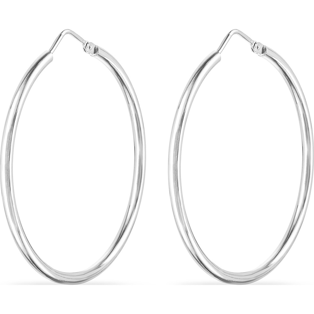 FAVS Créoles 925 Argent Boucles d'oreilles