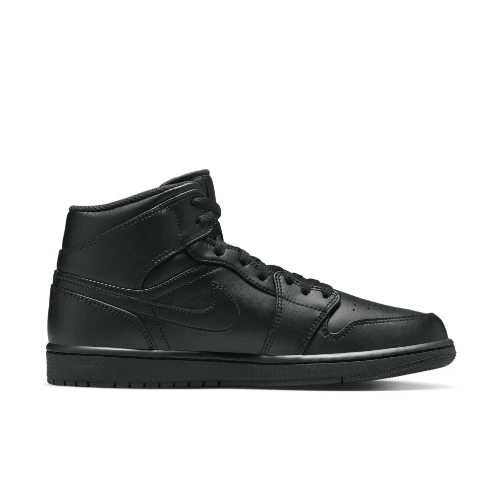 NIKE JORDAN 1 Mid Air 554724-093 / schwarz