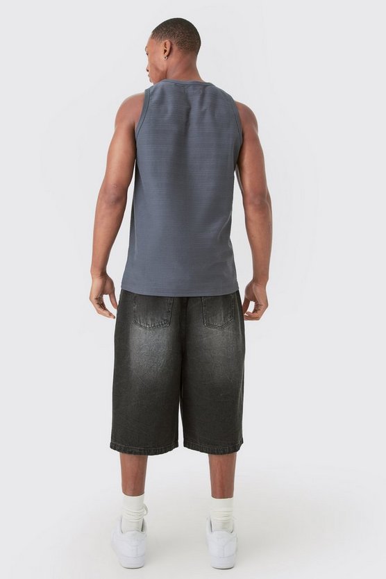 Gestreiftes Jacquard-Tanktop