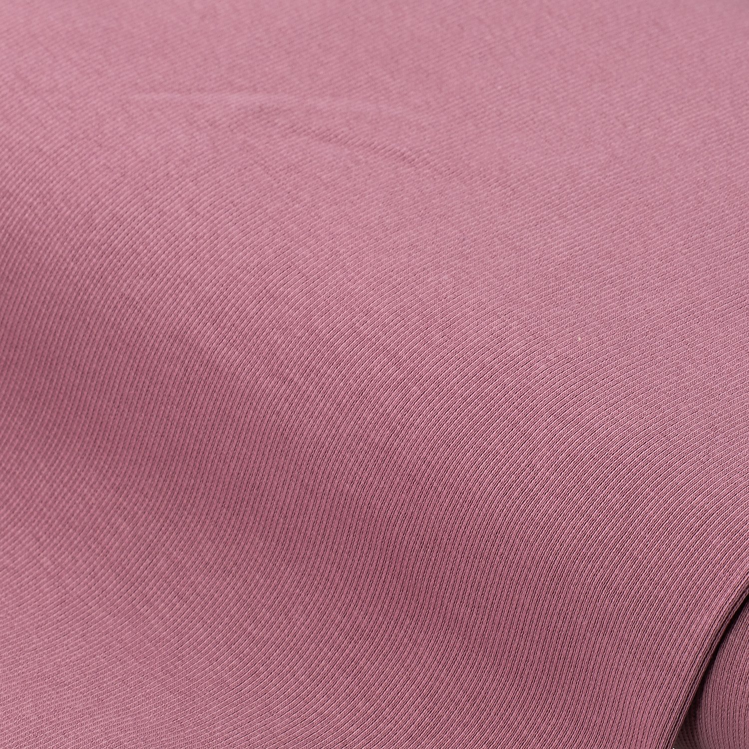 Baumwoll-Rippjersey mit Elasthan, lavendel