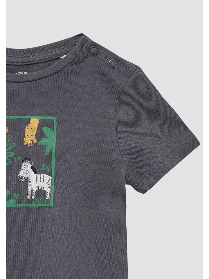 s.Oliver T-Shirt kurzarm in Grau günstig kaufen