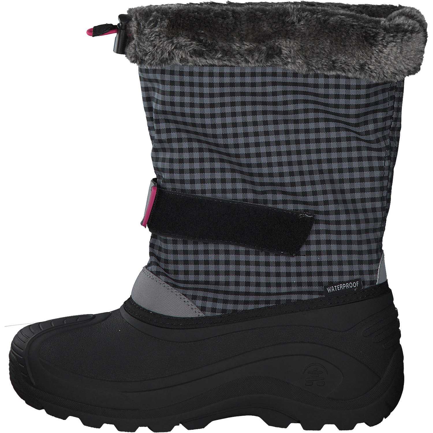 Kamik Mini 2 NF8389, Winterschuhe (Kinder), Kinder, grey/pink