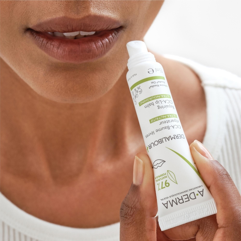 A-Derma Dermalibour+ - CICA-Baume lèvres réparat eur 15ml Baume lèvres