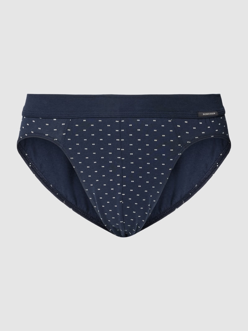 Slip mit elastischem Bund Modell 'Fashion Dayware Rio-Slip' in dunkelblau