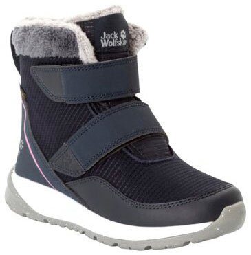 Jack Wolfskin POLAR WOLF TEXAPORE MID VC K Winterstiefel wasserdicht und wärmend mit Klettverschluss