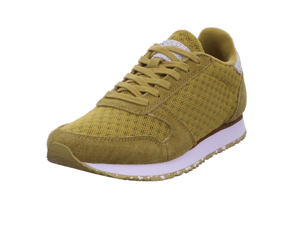 WODEN Komfort Schnürer khaki Ydun Suede Mesh II