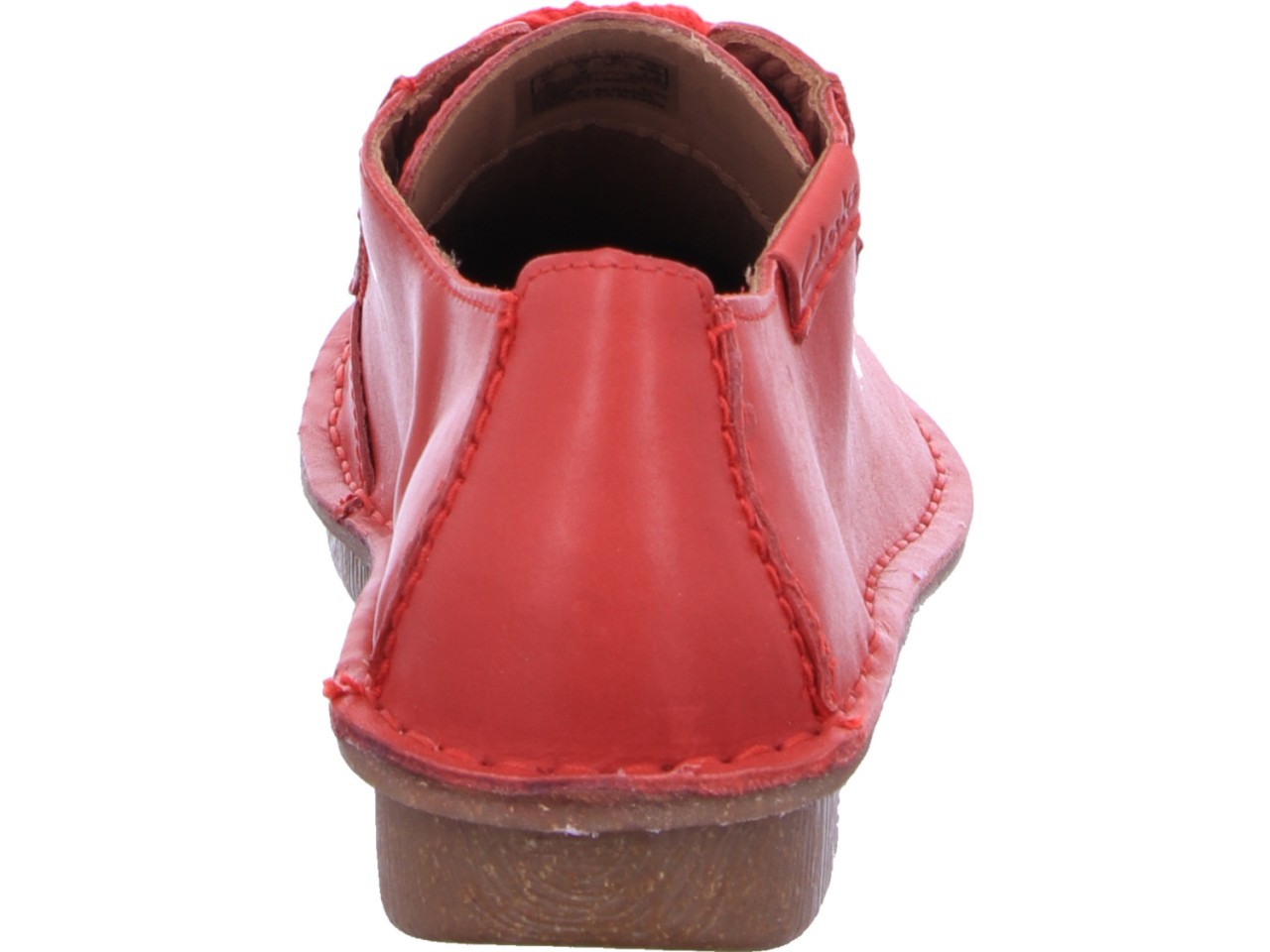 CLARKS Freizeit Schnürer rot Funny Dream