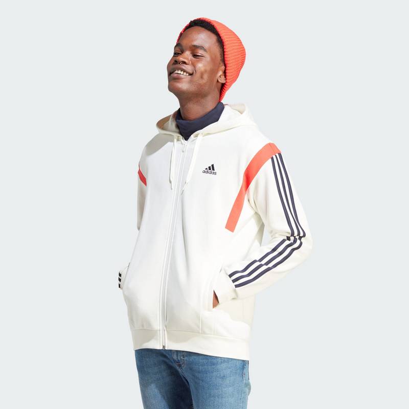 adidas Colourblock Kapuzenjacke Sweatjacke Herren