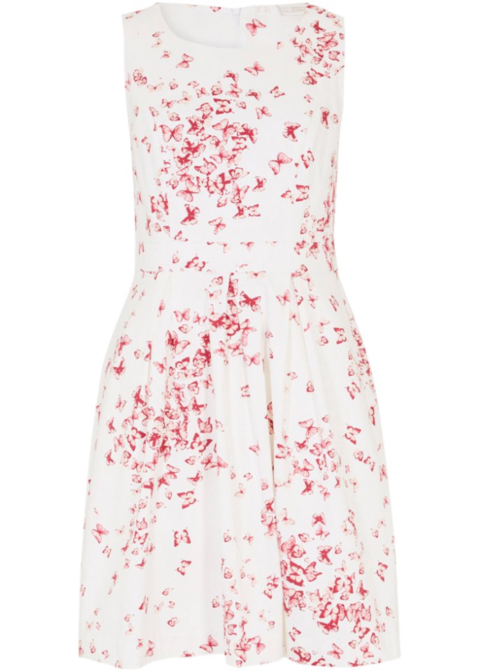 Kleid mit Schmetterlingsdruck