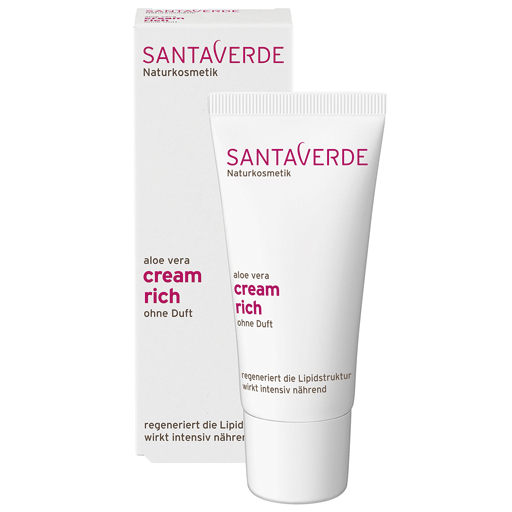 ALOE VERA CREME rich ohne Duft  30 ml  Creme