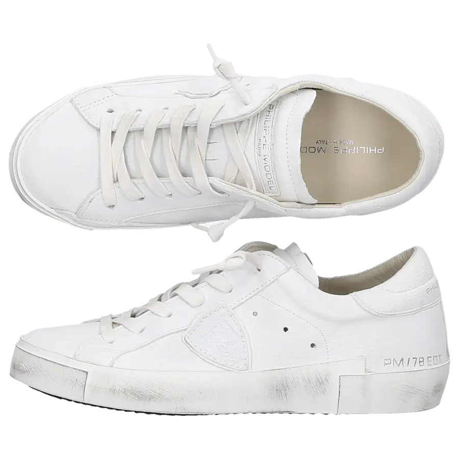 Philippe Model - Sneaker low PRSX Kalbsleder - weiß