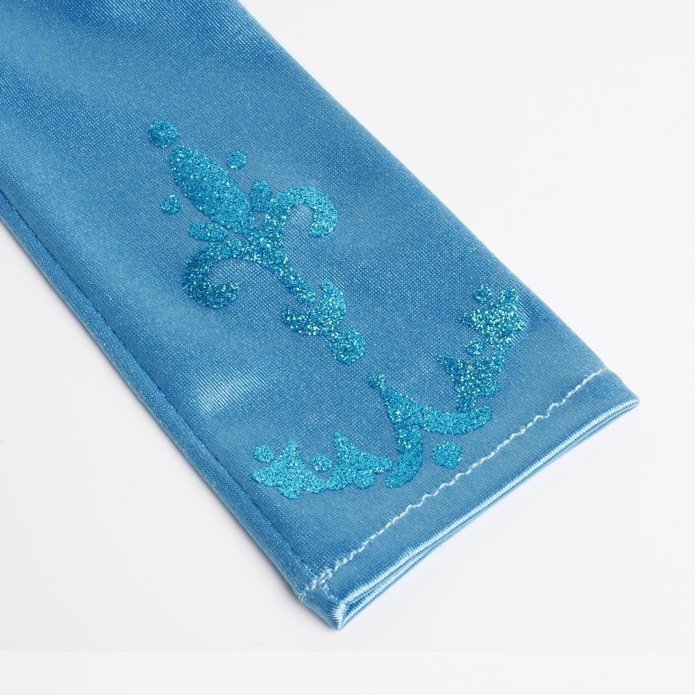 Katara Prinzessin-Kostüm Eiskönigin Elsa Handschuhe oder Diadem Bundle, Elsa, Cinderella, Dornröschen, Prinzessin, Fasching Kostüm Karneval