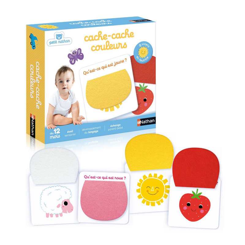 Jeu Cache-cache couleurs Nathan