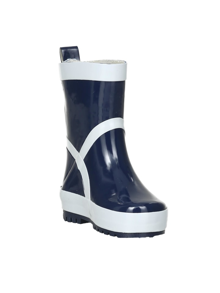 Playshoes Gummistiefel uni in Marine günstig kaufen