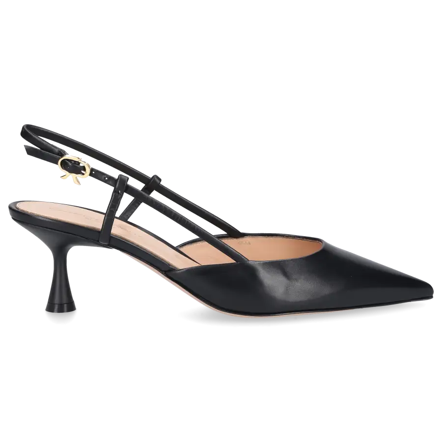 Gianvito Rossi - Slingpumps ASCENT 55 Kalbsleder - schwarz