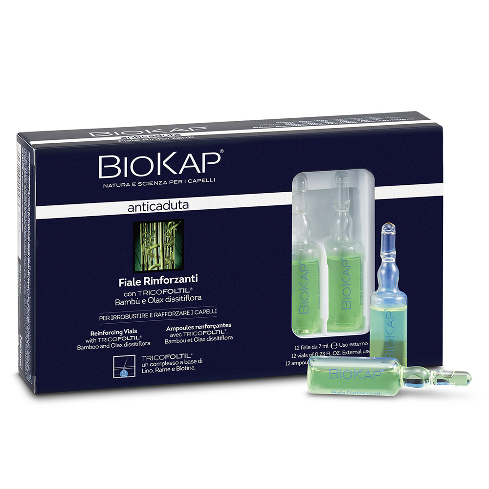 biokap AMPOULES RENFORÇANTES AMPOULES FORTIFIANTES ANTICHUTE SANS RINÇAGE