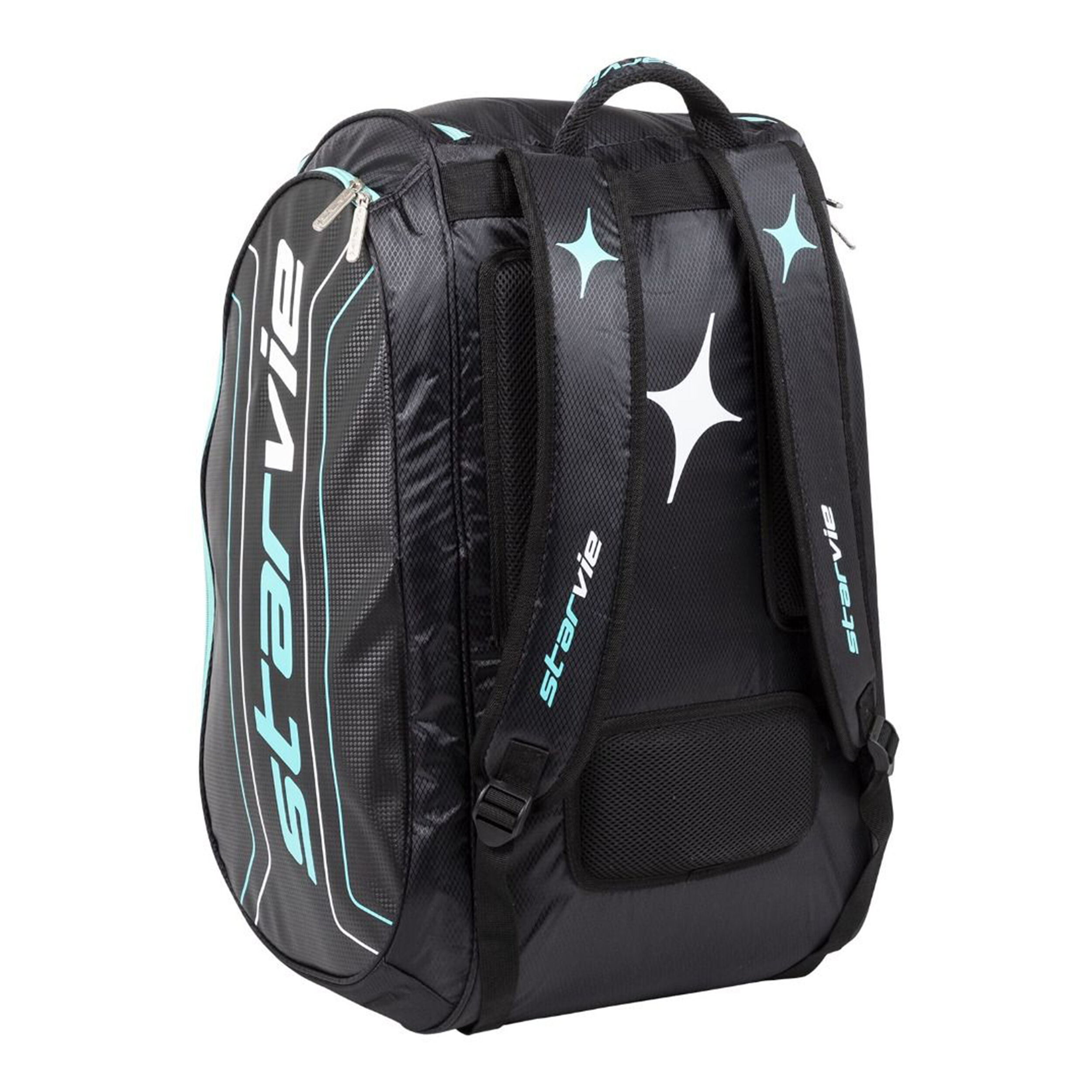 Vertical Triton Padelschlägertasche - Schwarz, Türkis