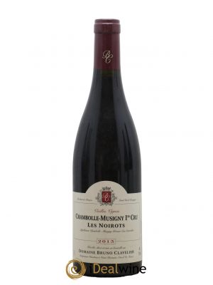 Chambolle-Musigny 1er Cru Les Noirots Vieilles Vignes Bruno Clavelier  2013 - Lot de 1 Bouteille