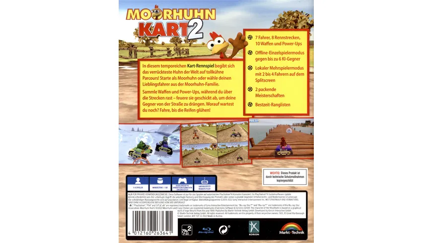 Moorhuhn Kart 2