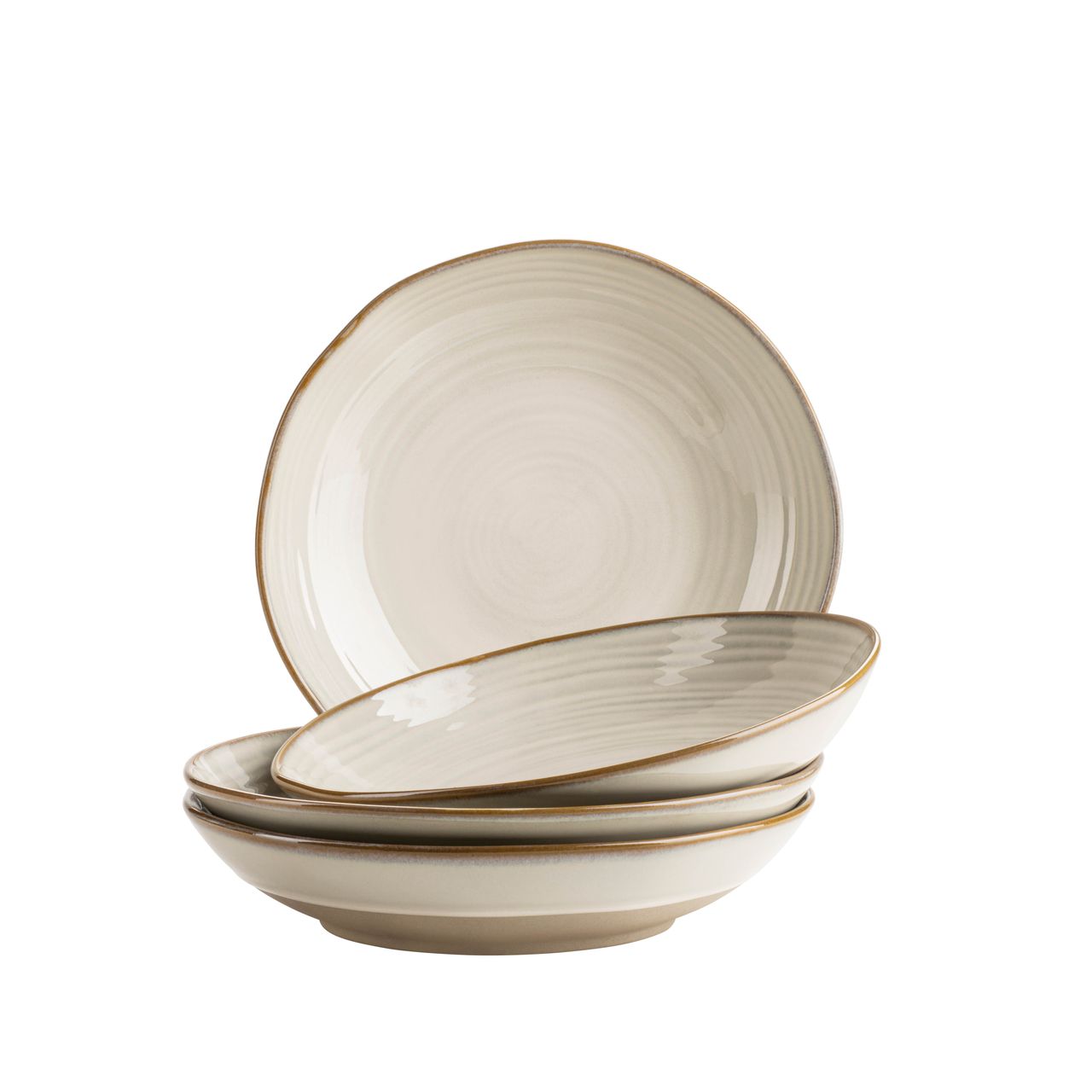 Mäser Serie Nottingham, Suppenteller-Set für 4 Personen