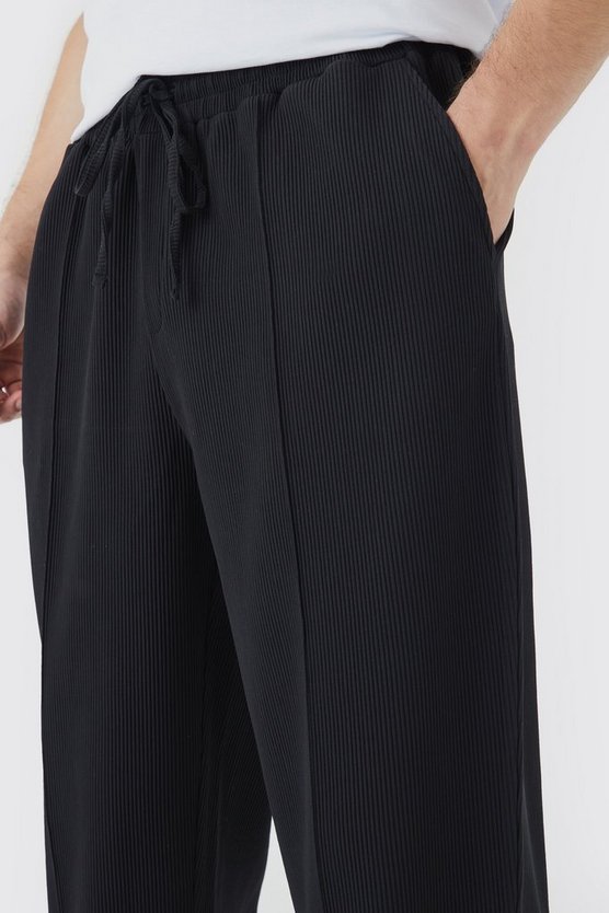 Tall lockere Hose mit elastischem Bund