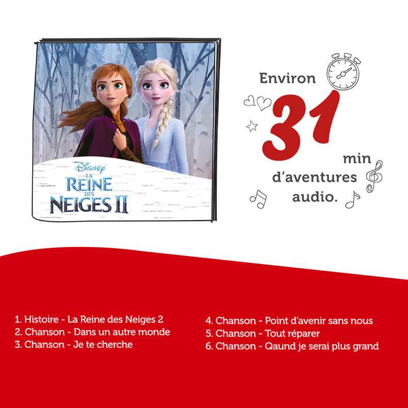 Figurine Tonie La reine des neiges 2 Tonies