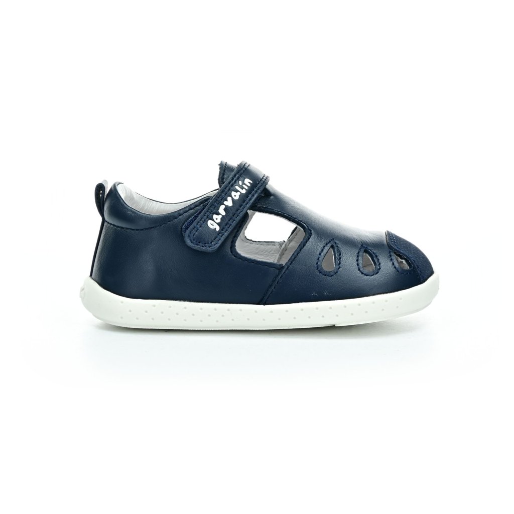 Garvalín Sandalia Basica Ocean blaue Barfußsandalen