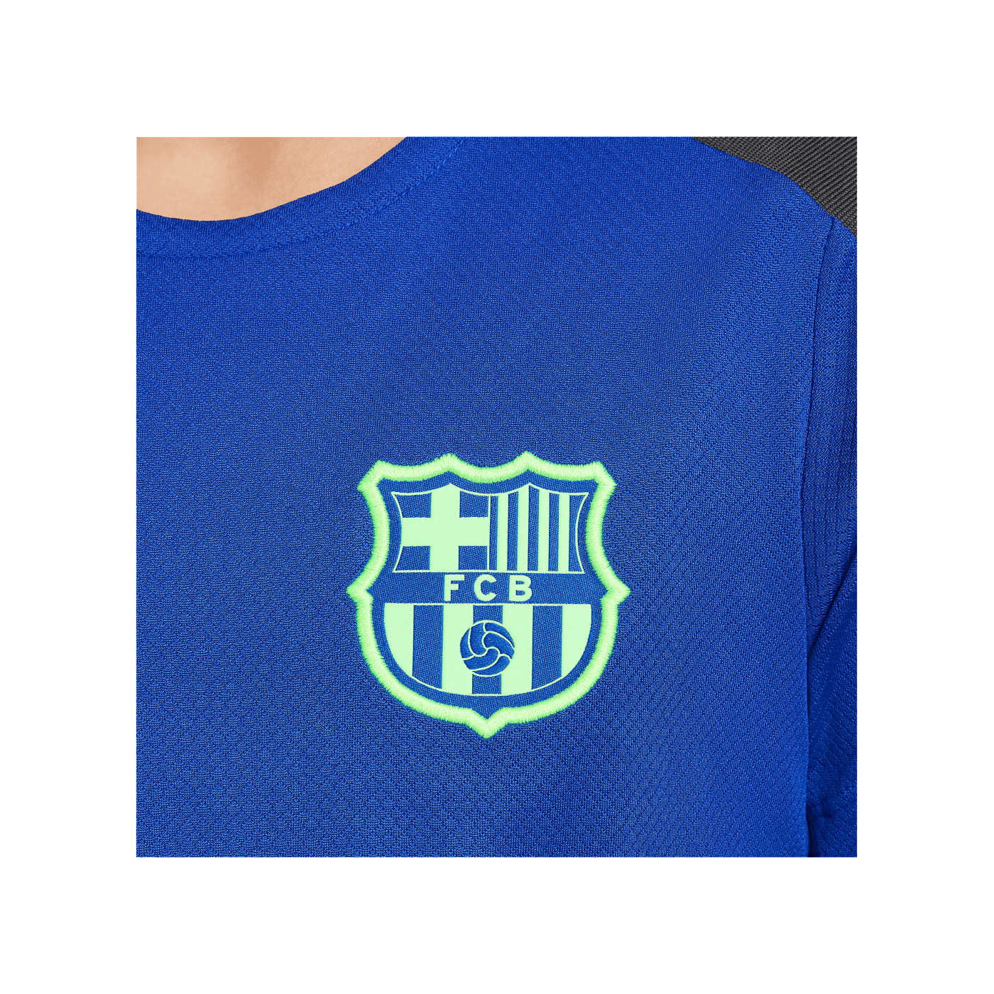 Nike FC Barcelona Strike Trainingshirt 3rd Kids Blau F418