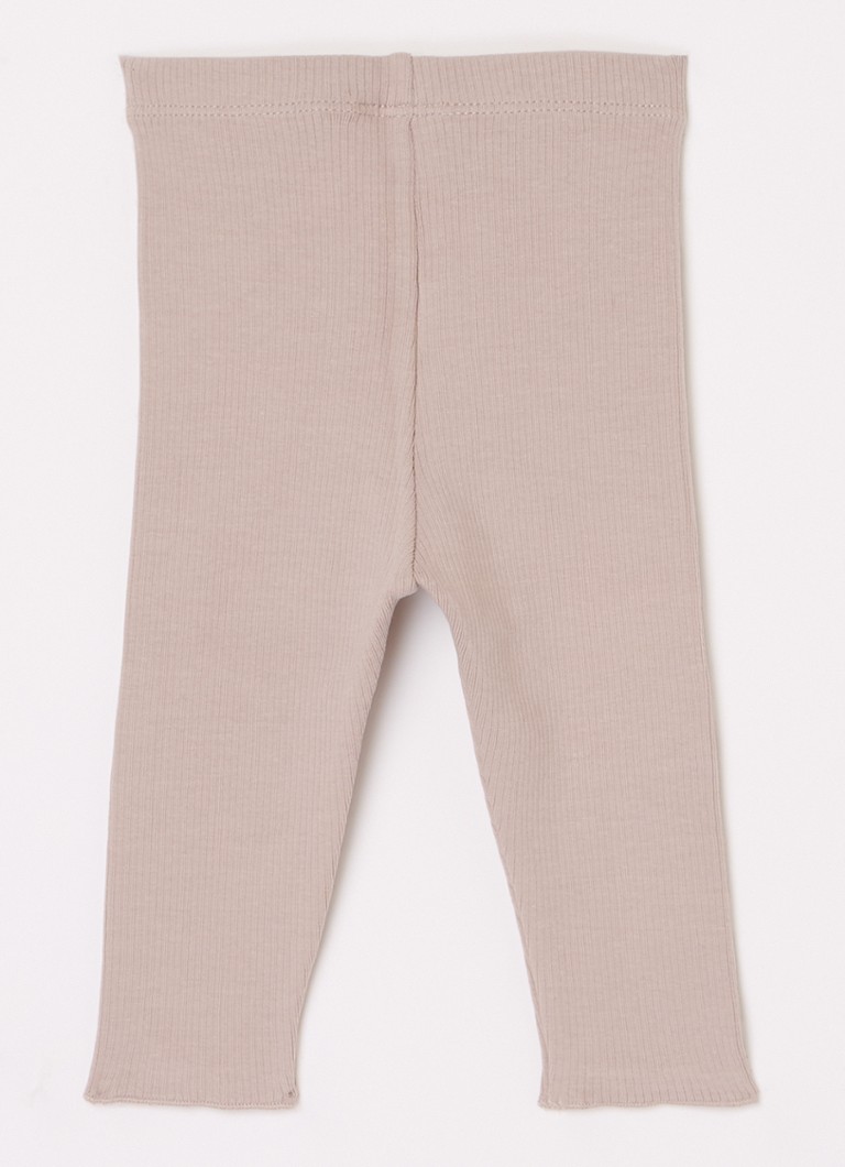 Colanți Joline cu nervuri de la Donsje Amsterdam, din bumbac organic.