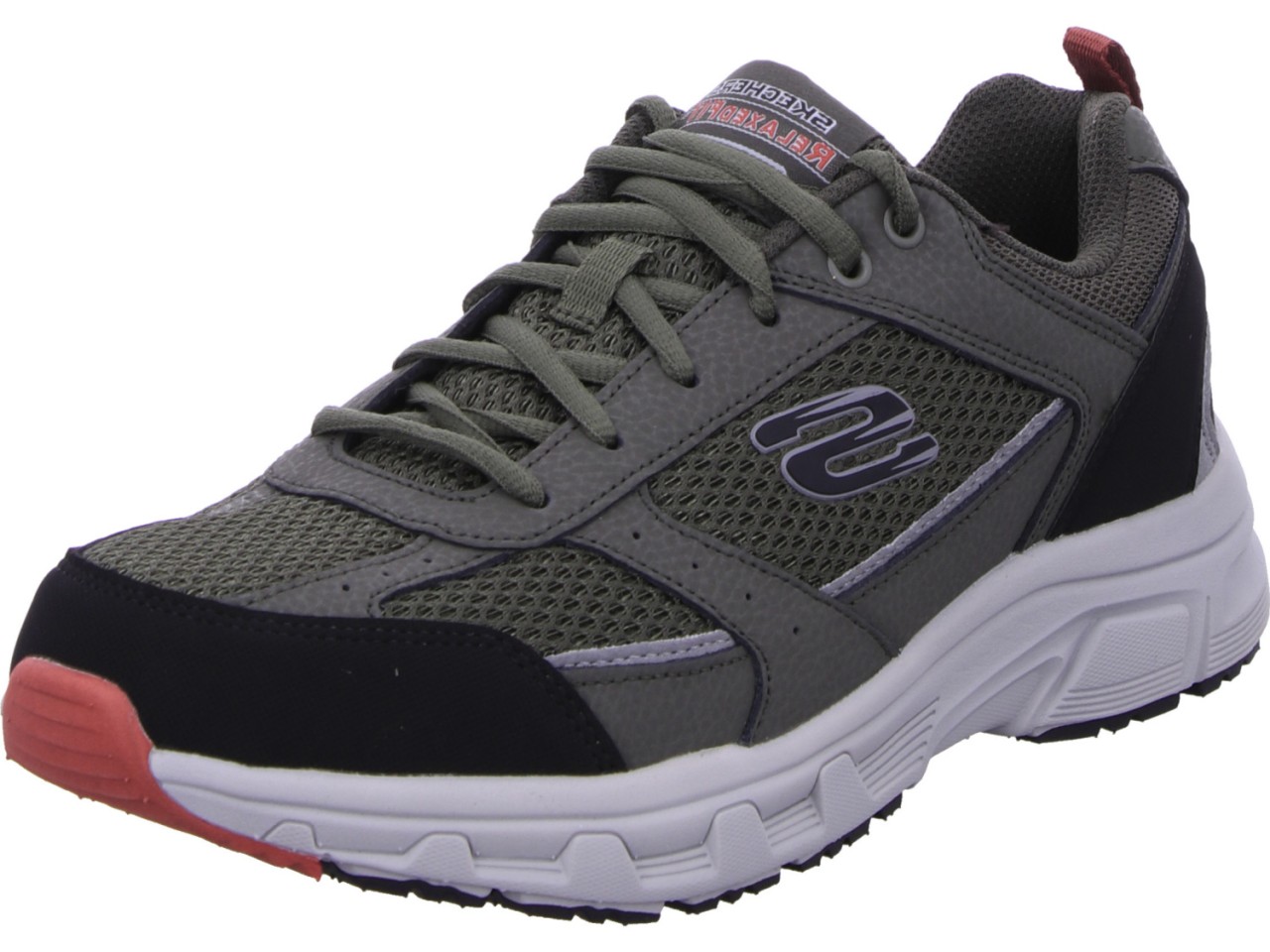SKECHERS Freizeit Schnürer grün Oak Canyon Verketta