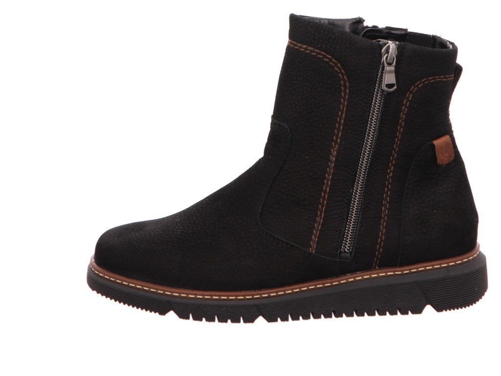WALDLÄUFER Schnür-Stiefeletten schwarz K-Gesa