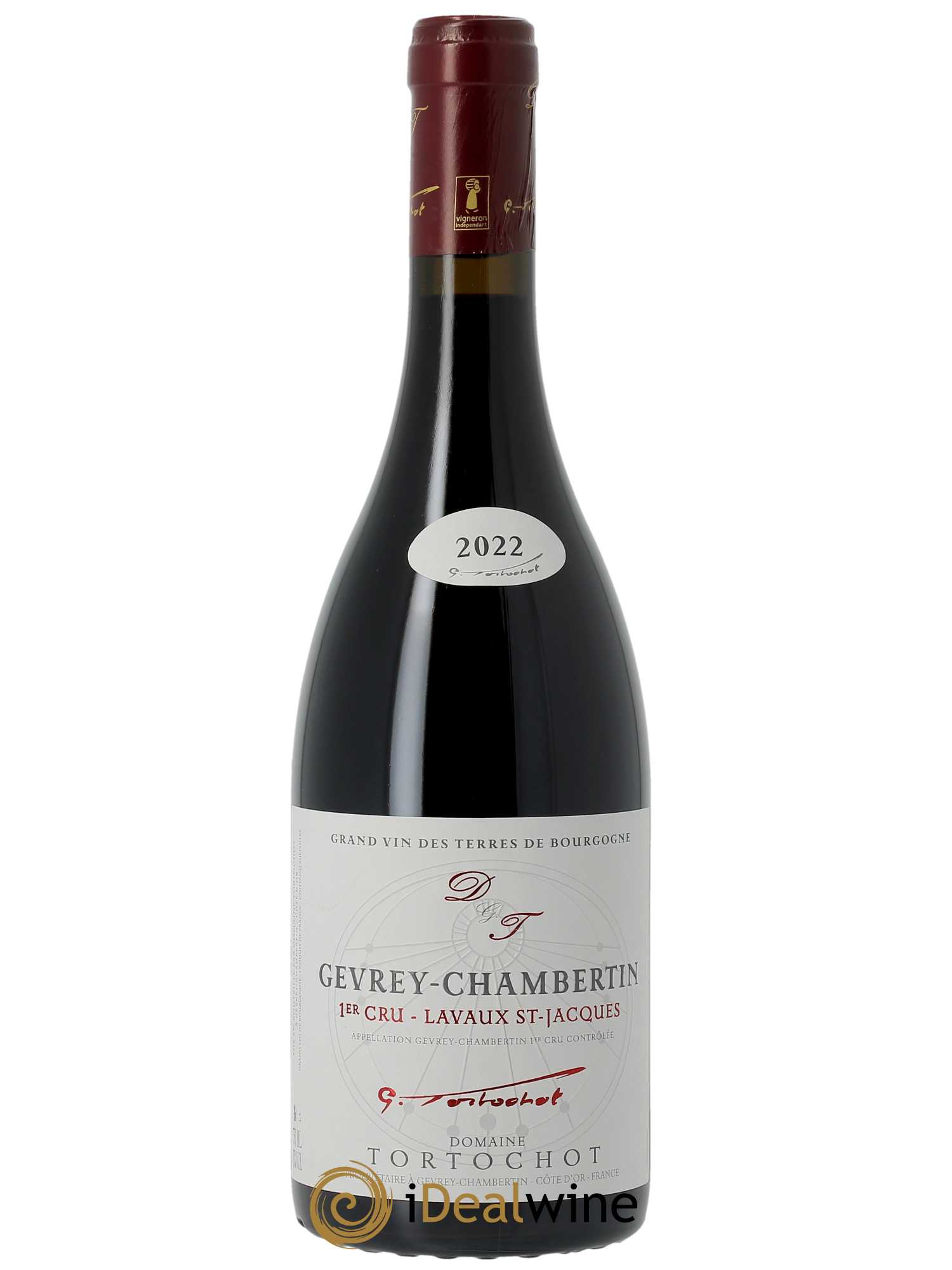 Gevrey-Chambertin 1er Cru Lavaux Saint Jacques Tortochot (Domaine)  2022 - Lot de 1 Bouteille