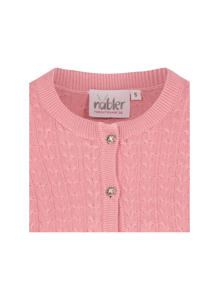 Nübler Strickjacke Langarm Sonja in Altrosa günstig kaufen