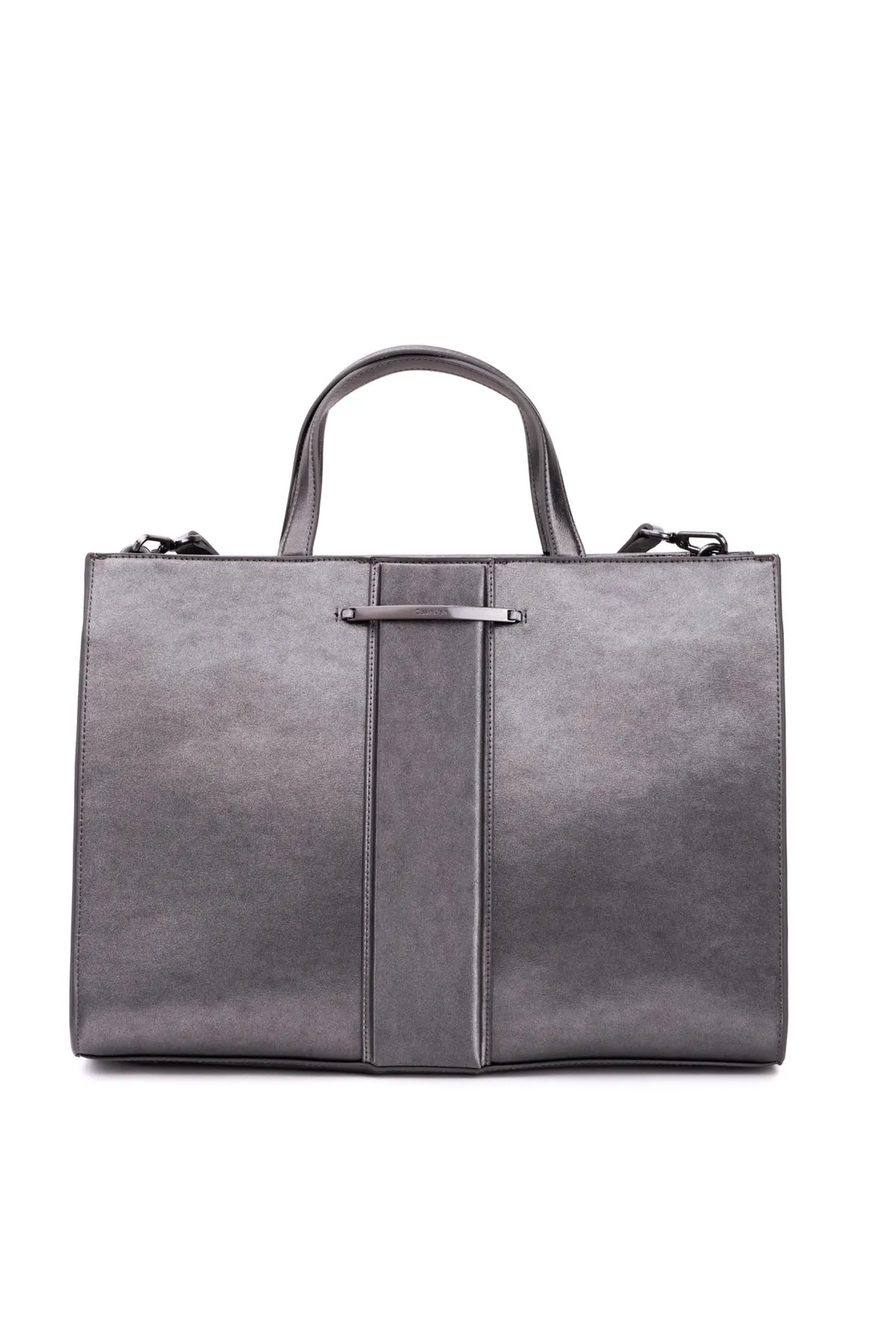 Calvin Klein  HANDTASCHE FÜR DAMEN, ABNEHMBARER SCHULTERRIEMEN, EINFARBIG, MIT LOGO, REISSVERSCHLUSS
