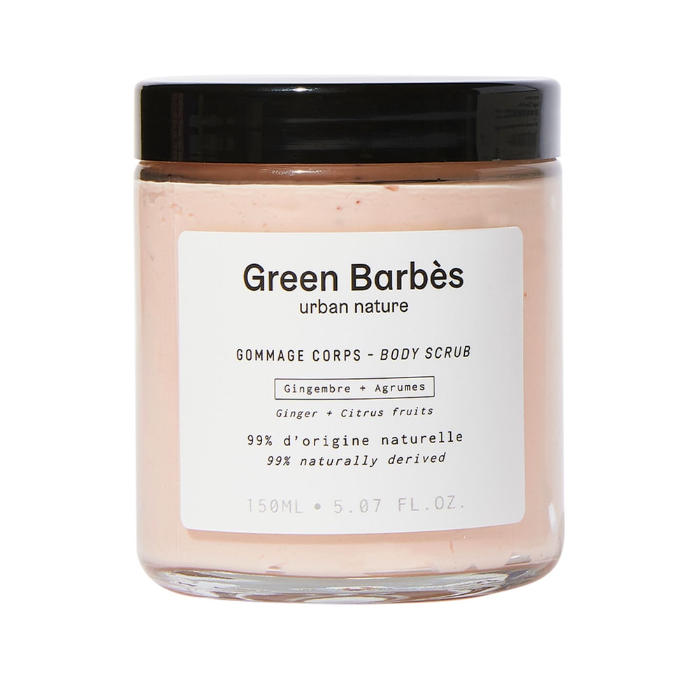 green barbès Gommage corps Gommage corps