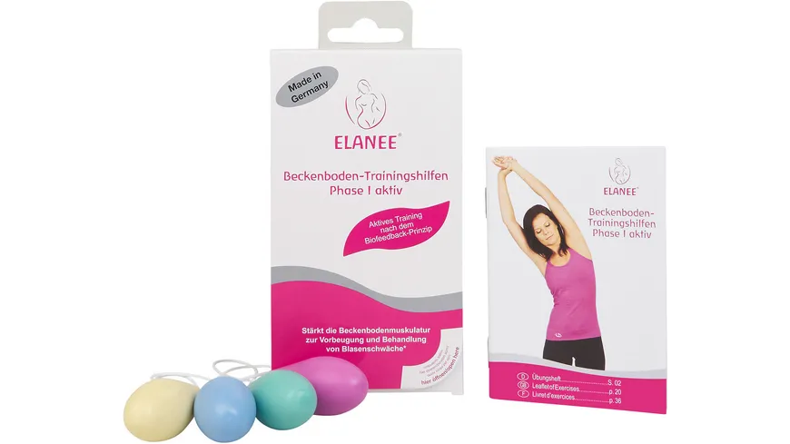ELANEE Beckenboden-Trainingshilfen Phase I aktiv