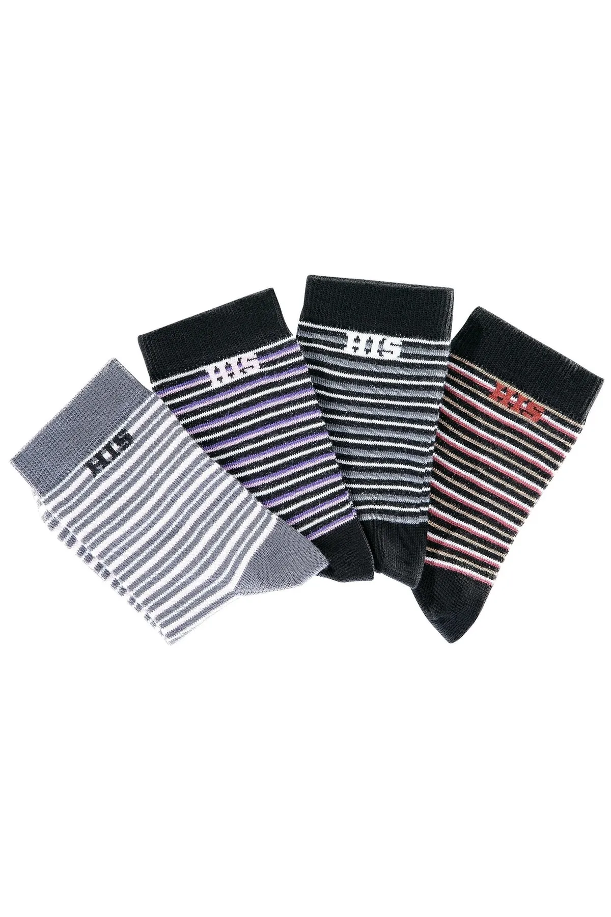 HIS  H.I.S Basicsocken (4 Paar)