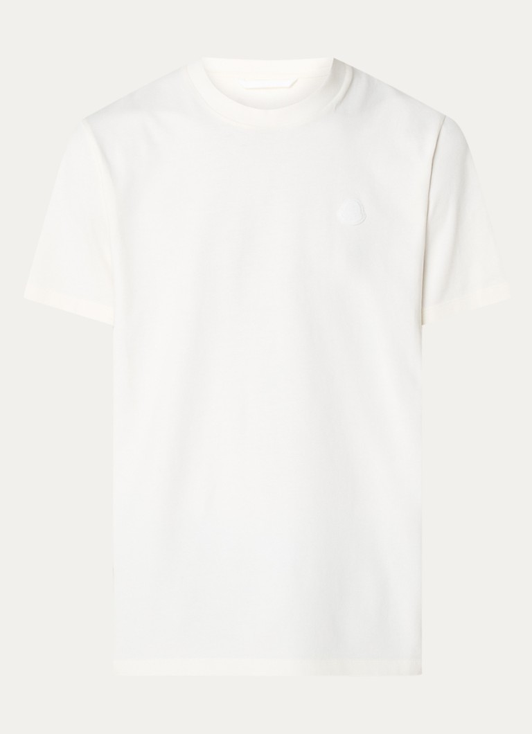 Moncler  T-shirt met logo- en backprint