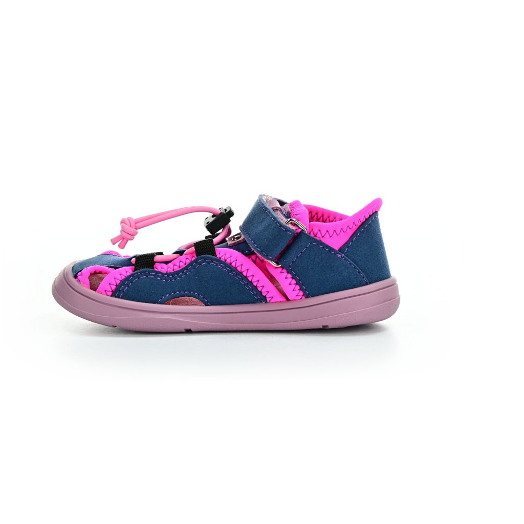 Fare WIDE 7061451 blau-rosa Barfußsandalen