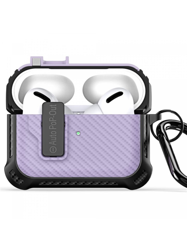 COFI 1453 Dux Ducis PECI-Serie Kopfhörerhülle kompatibel mit AirPods in Lila günstig kaufen onesize