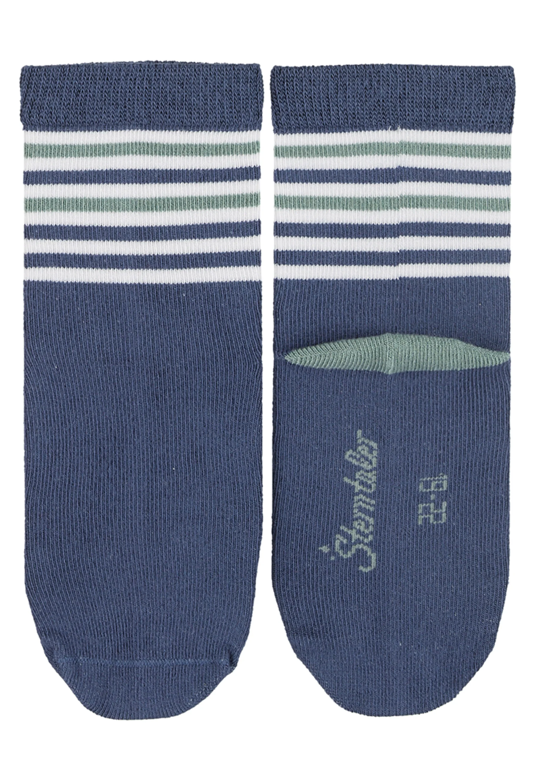 Kindersocken 3er-Pack  in Gelb oder Hellblau