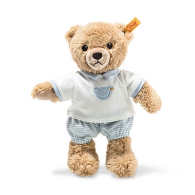 Schlaf-gut-Bär, 25 cm, hellblau