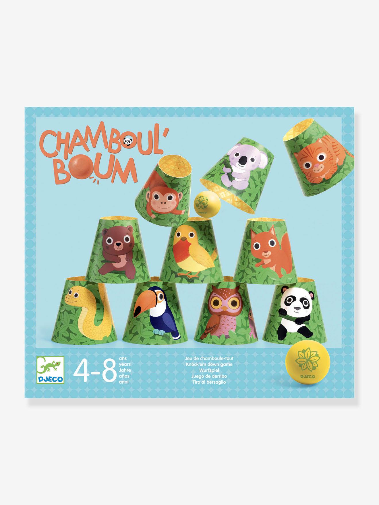 Djeco Kinder Dosenwerfen CHAMBOUL'BOUM DJECO - grün