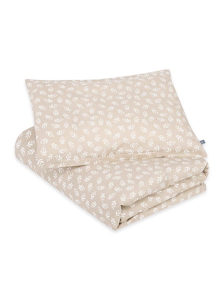 Emma&Noah Bettwäscheset in Beige - (L)135 x (B)100 cm günstig kaufen onesize